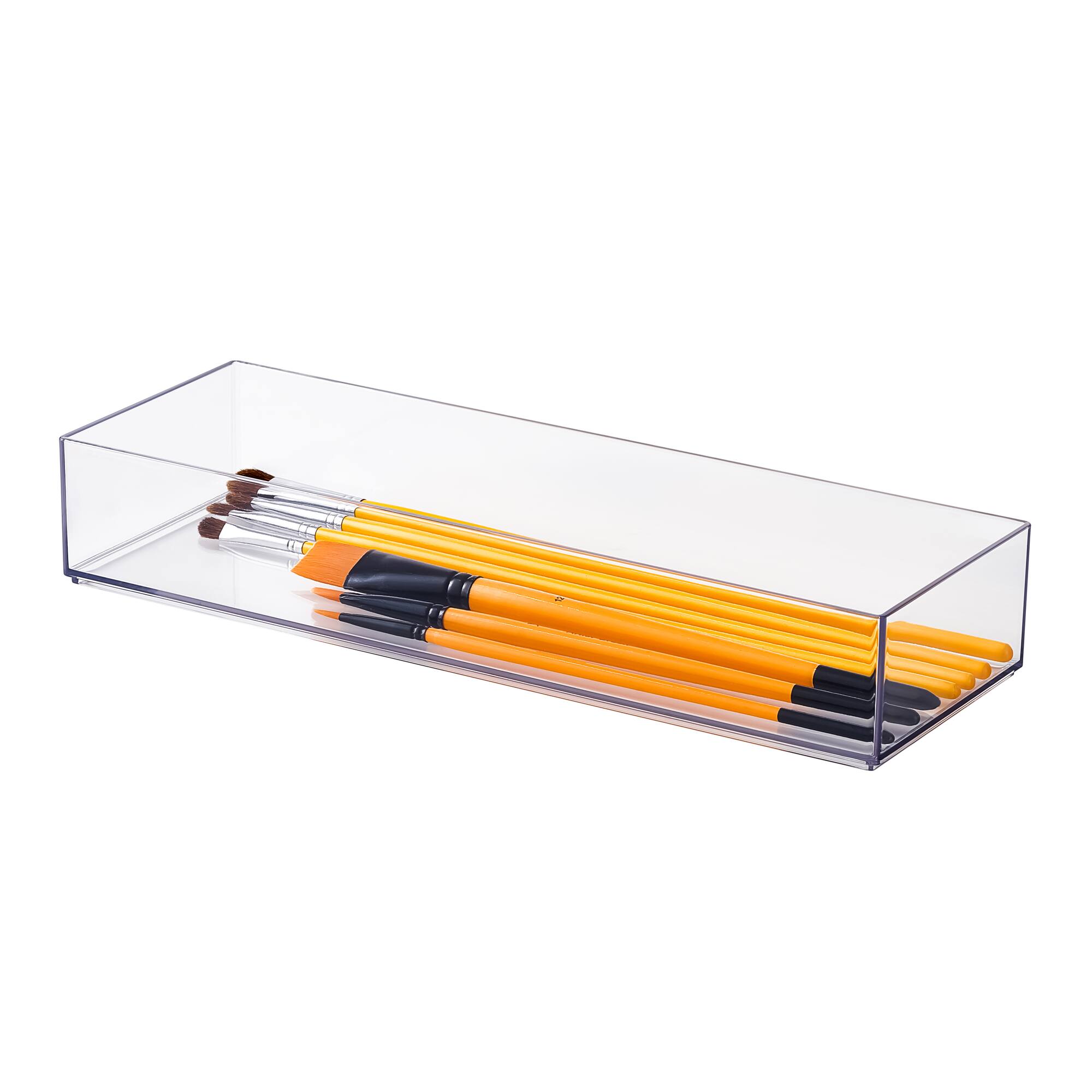 12" x 4" Clear Stacking Storage Tray by Simply Tidy™